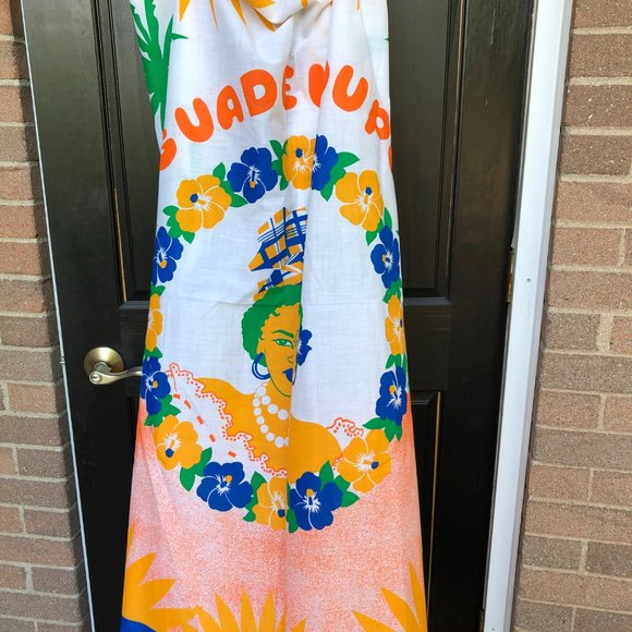 Jacques Rollet Beach Cover Up Sarong Guadeloupe - Picture 13 of 14